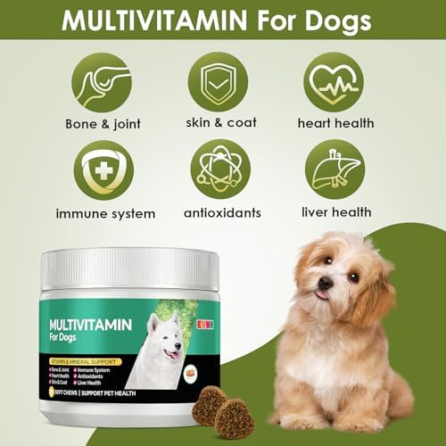 Multivitamin for Dogs, Chicken Flavor, 120 Count