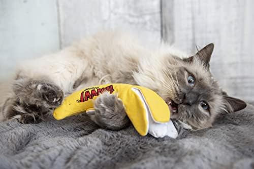 Yeowww!, Chi-CAT-a Catnip Peeled Banana Cat Toy