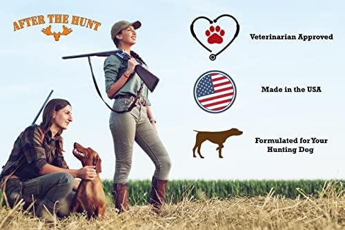 After The Hunt Dog Deep Ear Cleaner for Wax Buildup Dirt Infections Ear Odor and Itching or Scratching Sweet Pea Vanilla - 8 oz