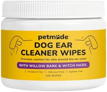 Dog Ear Cleaner Wipes - Cleaning Wipes for Puppies