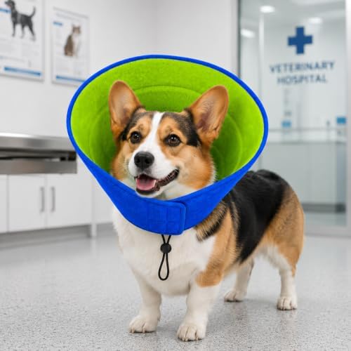 Soft Dog Cone Recovery Collars & Cones After Surgery for XXLarge Dogs