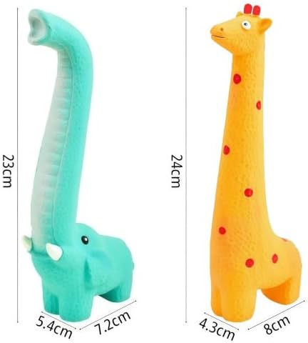 Dog Chew Toys for Aggressive Chewers, Cute Latex Elephant Design