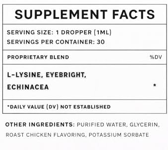 Dog & Cat Sneezing Treatment - Helps to Support Sinus Health, Eye Health, Immune Health, & Much More - Cat Sneezing Relief - Nose Relief for Dogs - Allergy Relief for Cats - 1 fl oz