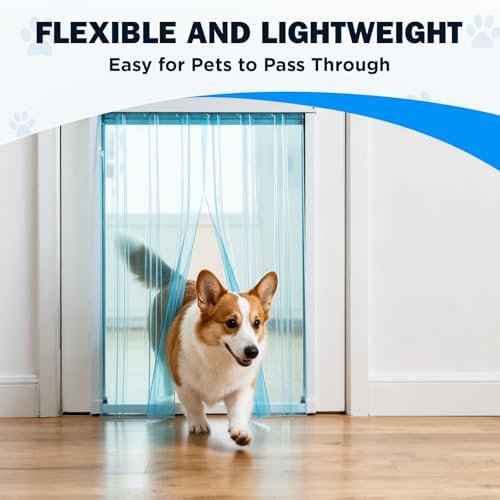 15.7 in x 4.9 ft Dog Door Replacement Flaps, Trim to Size Pet House Flap