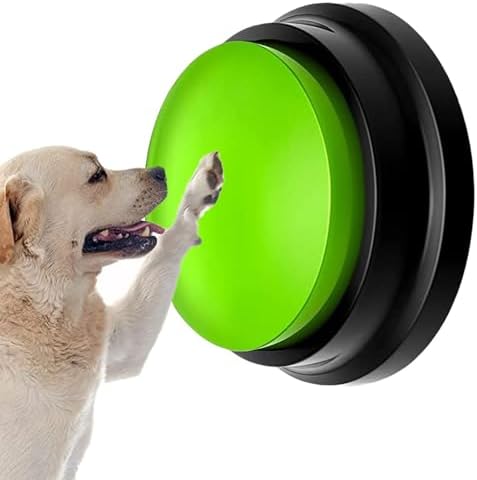 Dog Button – 8.8×4.2cm | Dog Buzzer | Pet Training Bell | Interactive