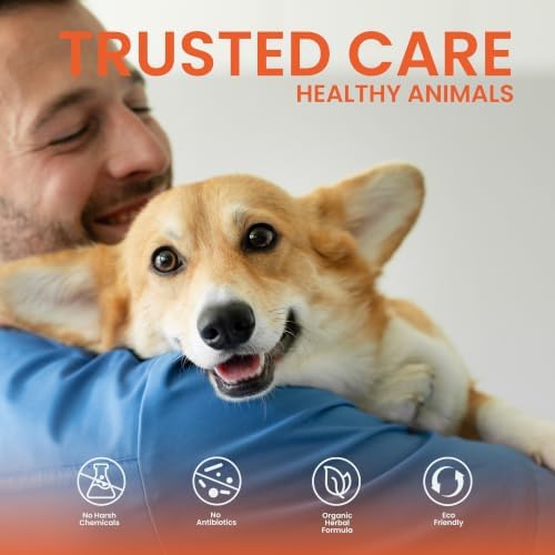 Eye Wash 150ml/5 fl.oz for Dogs, Cats, and Livestock Flush Soothe and Moisturize Reduces Tear Staining