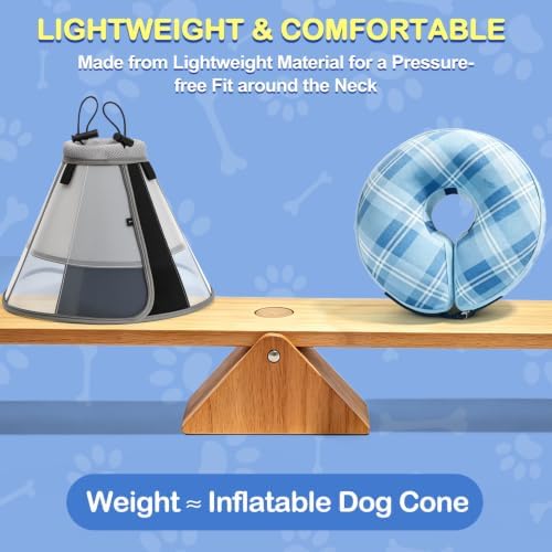Dog Cone to Stop Licking, Soft Dog Cone Collar Alternative After Surgery