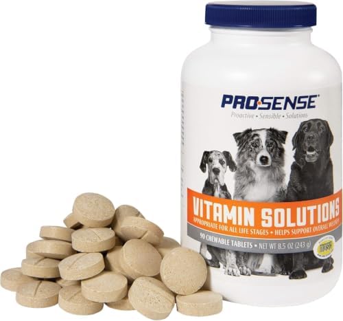 ProSense Vitamin Solutions Dog Multivitamin Chewable Tablets, 90 Ct (6 Pk)