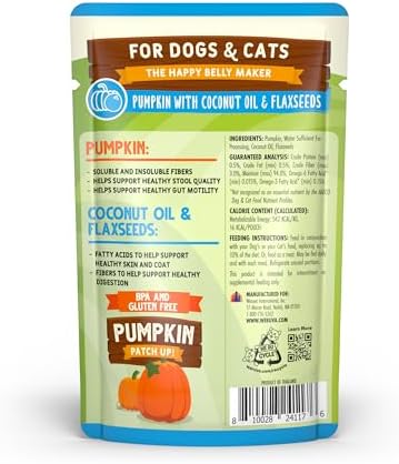 Weruva Pumpkin Patch Up! Pumpkin Pouches for Dogs & Cats