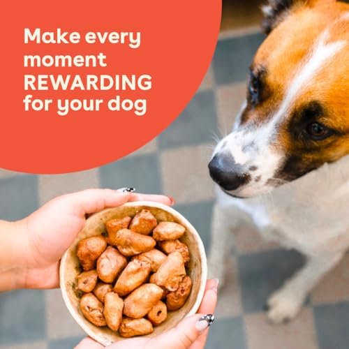 Pupford Freeze Dried Chicken Heart Treats for Dogs & Puppies (2.75 oz)