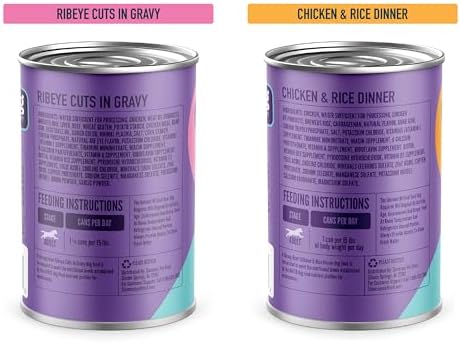 A Strong Heart Variety Pack, Chicken & Rice + Ribeye Cuts, 12pk
