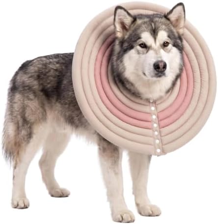 Soft Elizabethan Recovery Cone Adjustable EPE Foam Dog Donut Collar