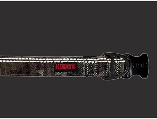 KONG Max HD Ultra Durable Neoprene Padded Dog Collar (Large, Camo)