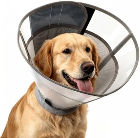Dog Cone to Stop Licking, Soft Dog Cone Collar Alternative After Surgery