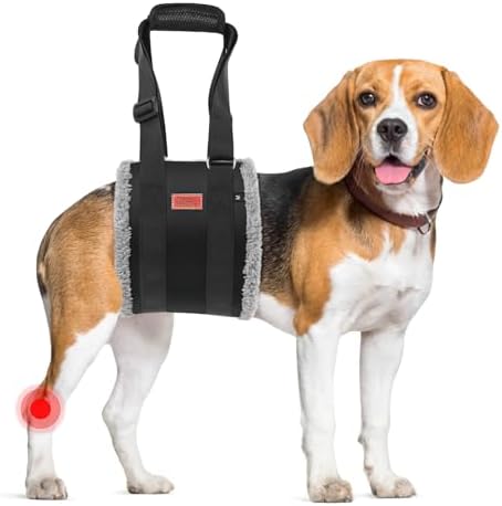Adjustable Dog Sling for Medium Dogs Soft Post-ACL Surgery Mobility Aid