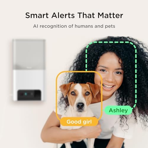 Petcube Bites 2 Lite - WiFi Pet Camera with Treat Dispenser & App