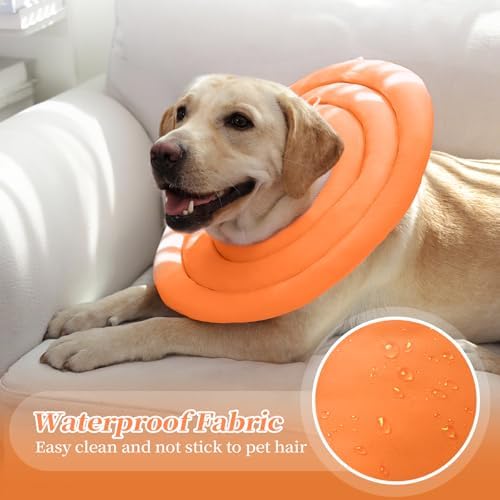 IDOMIK Dog Recovery Collar, Waterproof Soft Dog Cone After Surgery