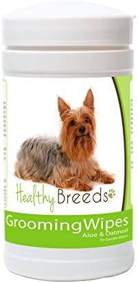 Healthy Breeds Silky Terrier Grooming Wipes 70 Count