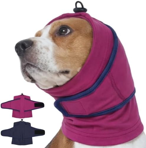 Nanaki Soft Dog Calming Hoodie for Noise Protection, Firework, Thunderstorm