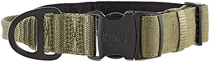 KONG Ultra Durable Padded Comfort Handle Dog Collar (XL, Green)