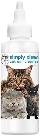 The Blissful Cat Simply Clean Ear Cleaner, 4-Ounce