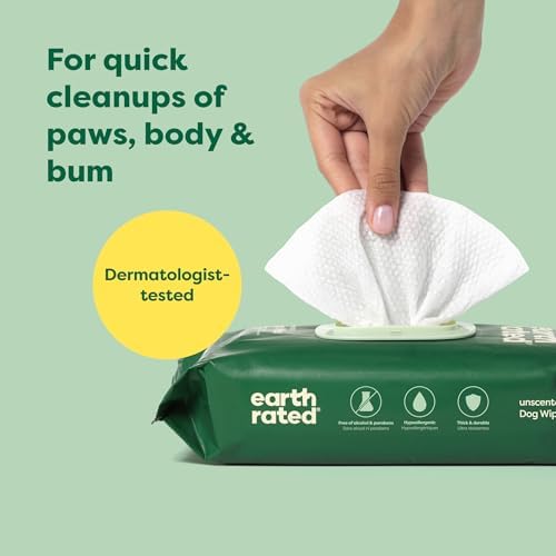 Earth Rated Double Coat Essentials - Dog Shampoo, Grooming Wipes, Refresh Mist & Eye Wipes