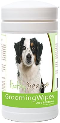 Healthy Breeds Miniature American Shepherd Grooming Wipes 70 Count