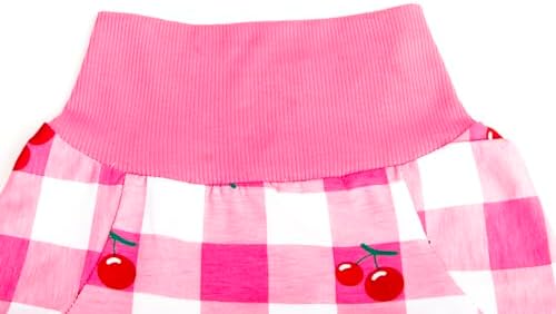 Dog Surgery Recovery Suit Female Male for Dogs After Surgery Medium Large Dogs Onesie Dog Pajamas Pjs Clothes (Pink Plaid, 28 (Chest 26.77 in | Backlength 18.11))