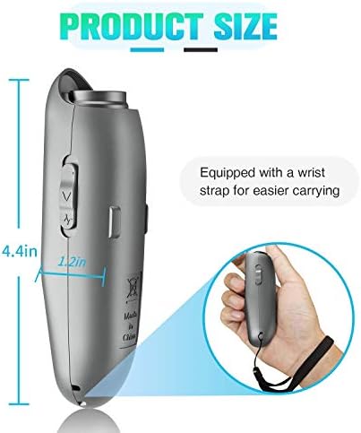 Dog Barking Deterrent Devices Rechargeable Ultrasonic Dog Bark Deterrent 3 Frequency No Bark Control Devices 16.5 Ft Range Dog Whistles that Makes Dogs Stop Barking