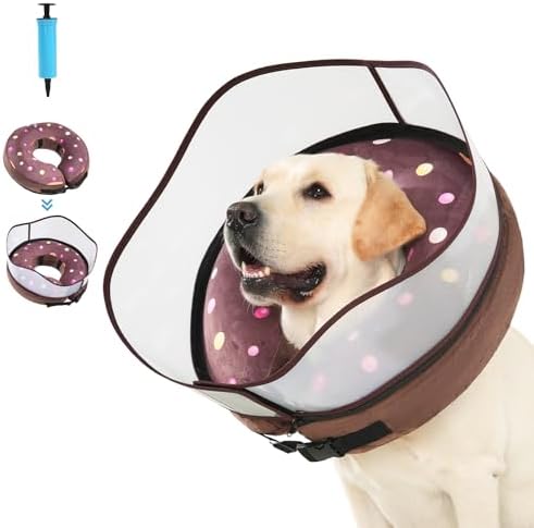 Avont 2-in-1 Dog Cone L Donut Shield