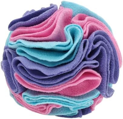 Snuffle Ball for Dogs, Interactive Dog Toys, Blue, Small