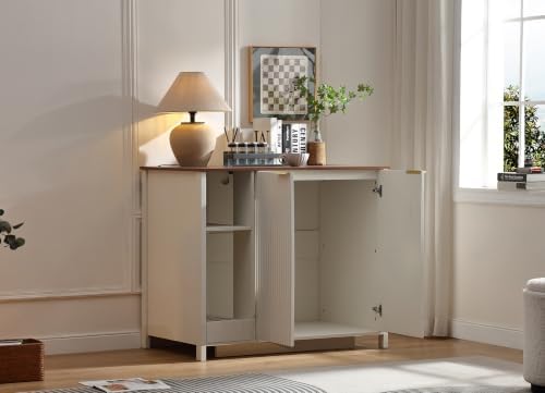 Forest Gravity Extra Large Litter Box Cabinet for Self-Cleaning Litter Box
