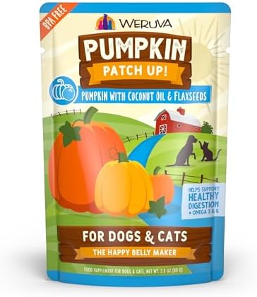 Weruva Pumpkin Patch Up! Pumpkin Pouches for Dogs & Cats