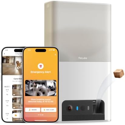 Petcube Bites 2 Lite Pet Camera [Subscription Required] - Treat Dispenser