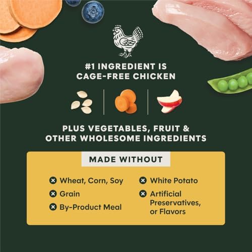 Instinct RawBoost, Dry Dog Food + Freeze Dried, Real Chicken, 10 lb. Bag