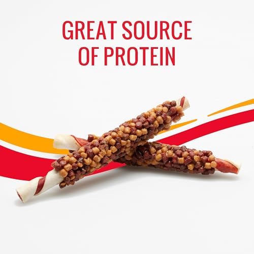 GOOD 'N' FUN Blasts Long-Lasting Dog Treat Made with Real Protein, 12 oz