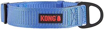 KONG Max HD Ultra Durable Neoprene Padded Dog Collar (Large, Blue)