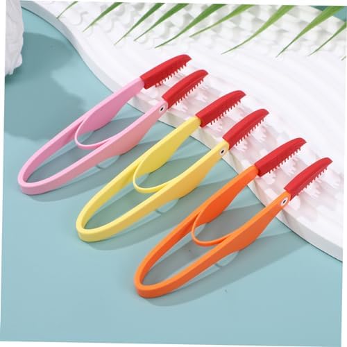 YARNOW 3pcs Dog Eye Cleaner Pet Tear Marks Brushes with Comfortable Safe Materials Easy Grip Handle for Dogs and Cats Removing Tear Stains