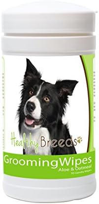 Healthy Breeds Border Collie Grooming Wipes 70 Count