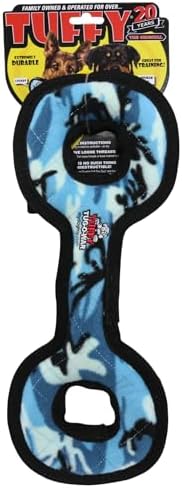 TUFFY® : TugOWar Dog Toy: Ultra Durable Plush Toy with Multiple Layers & Reinforced Seams, Washable and Floats, Original Construction