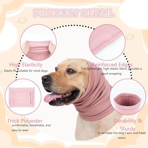 Dog Calming Hoodie No Shake Anxiety Relief Quiet Ears for Dogs