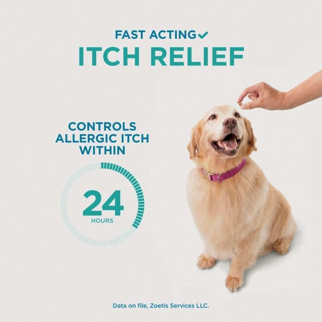 Apoquel Chewable for Dogs, 5.4 mg, 30 Tablets