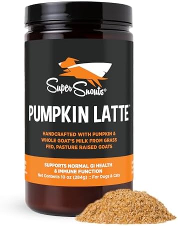 Super Snouts Pumpkin Latte Digestive Supplement for Dogs, 10 oz Jar