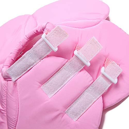 Dog Collar, Pet Cone E-Collar Flower Soft Elizabethan Waterproof Grooming Recovery Protecive Adjustable Collar for Puppy Small Medium Dogs (L Neck:13-15in, Pink)