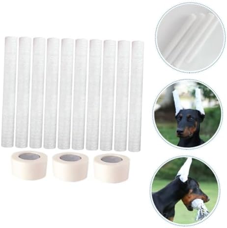 LIOOBO Dog Ear Support Rod Set with Tape, Foam Adhesive