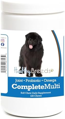 Healthy Breeds Newfoundland All In One Multivitamin Soft Chew 120 Count