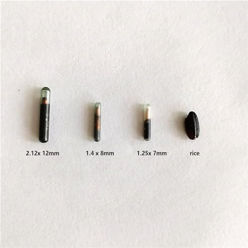 Microchip for Dogs and Cats Small Size 7 mm Length, 16 Gauge Needle (1.25X7 mm 1 Pack)