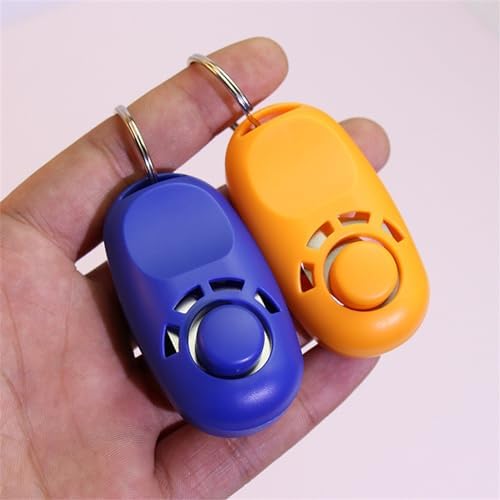 Dogs Training Clickers Pet Dogs Trainer Tool Stretch Help Wrist Rope Sound Keychains Dogs Training Clickers