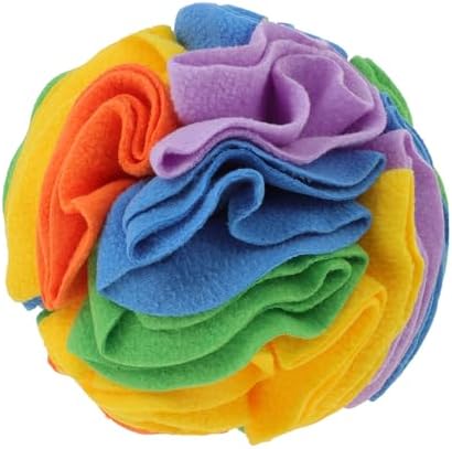Snuffle Ball for Dogs, Interactive Dog Toys, Colorful, Medium