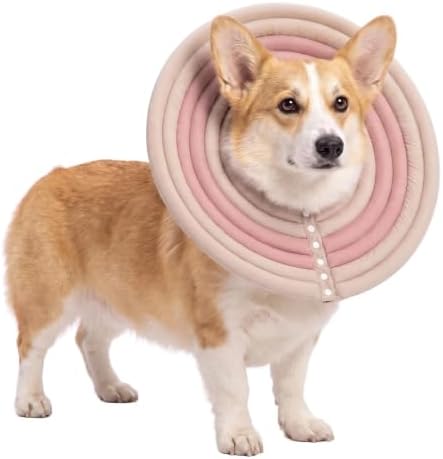 Soft Elizabethan Recovery Cone Adjustable EPE Foam Dog Donut Collar